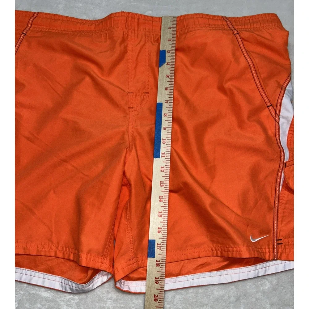 Nike Core Velocity Volley Shorts / Swim Trunks in Orange 2XL Cargo‎ XXL